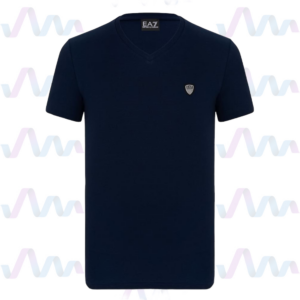 Emporio Armani T-Shirt Herren Navy V-Ausschnitt