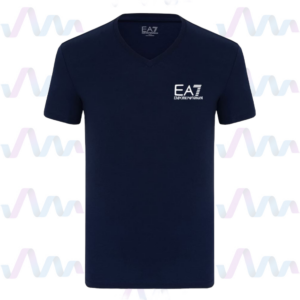 Emporio Armani T-Shirt Herren Navy V-Ausschnitt