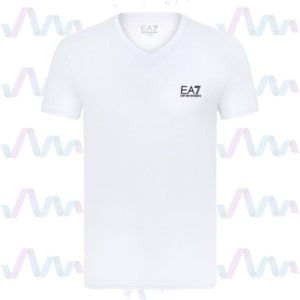Emporio Armani T-Shirt Herren Weiss V-Ausschnitt