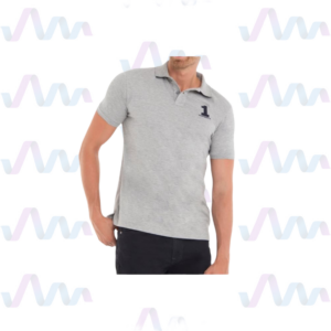 Hackett London Poloshirt Herren Grau Schawrz