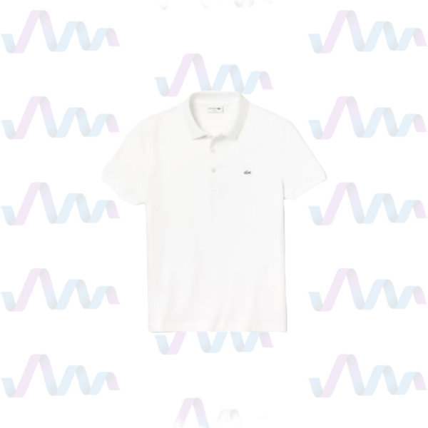 Lacoste Poloshirt Herren Weiss Slim Fit