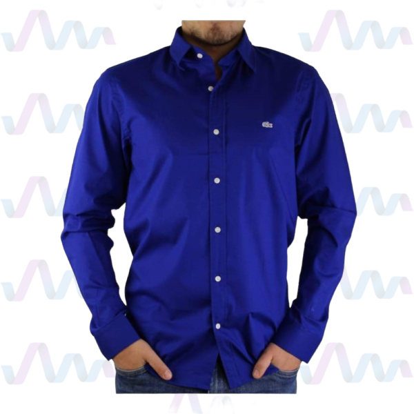 Lacoste Hemd Herren Saxblau