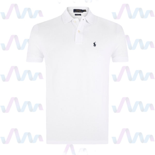 Ralph Lauren Poloshirt Herren Weiss Classic